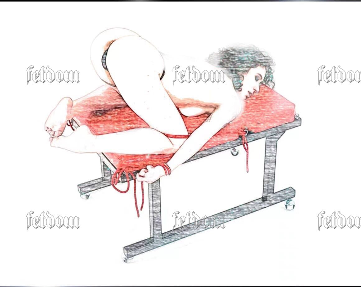 Ships From the USA! Fetdom Bondage Bench, Fuck Bench, Bondage Table with Wheels