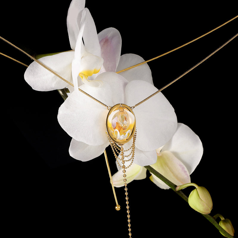 Ships from the USA! 18K gold-plated BDSM Jewelry, Nipple Clamps Rings Necklace Jewelry, Clitoral Stimulation Jewelry, Titanium steel material