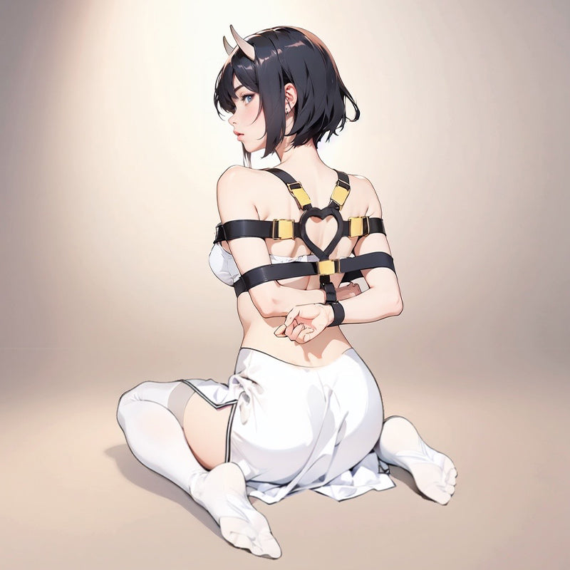 Ships from the USA! Deluxe Upper body Shibari Bondage Straps, Self Bondage Straps