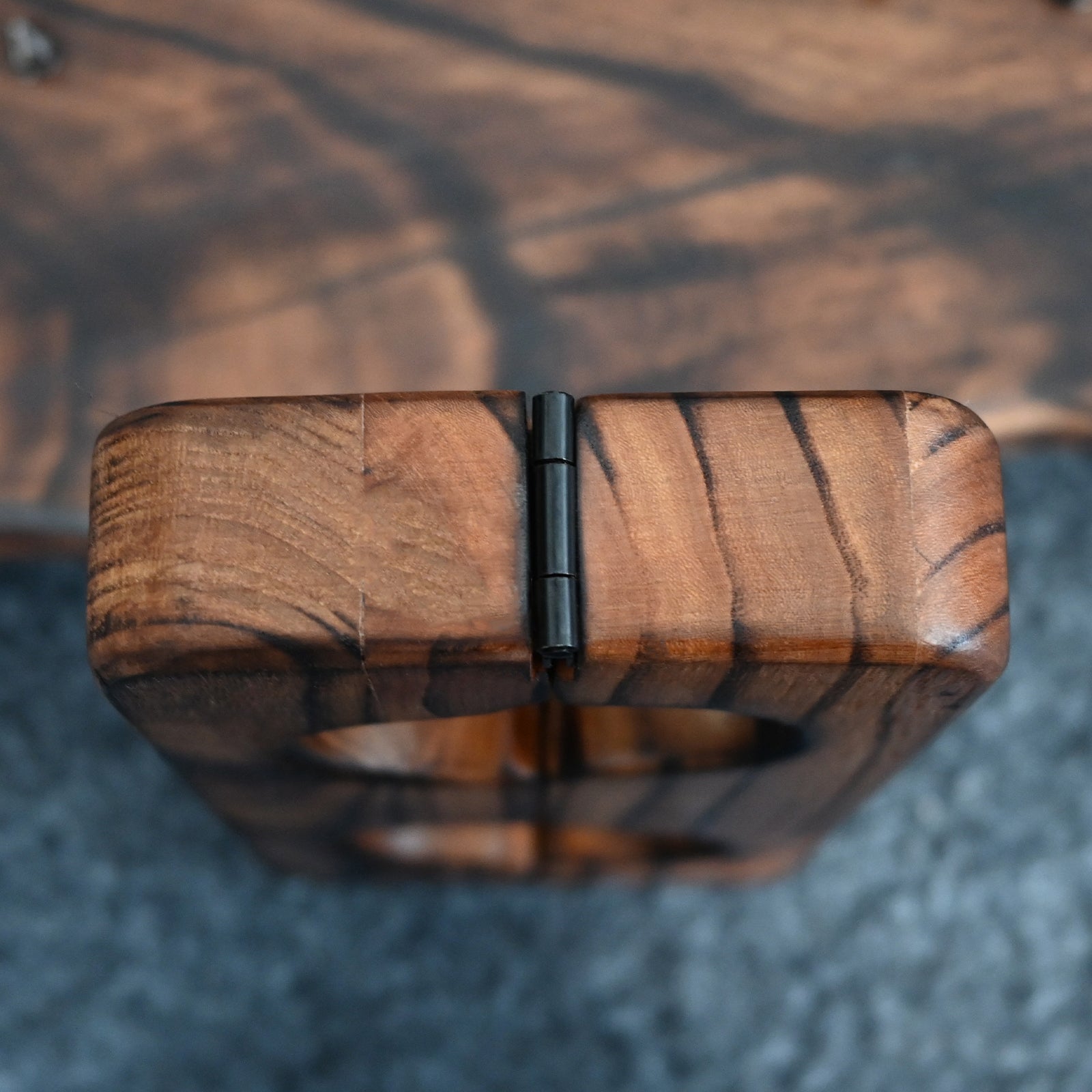 Ships from the USA! Fetdom Elm Wood Wrist and Ankle Cuffs