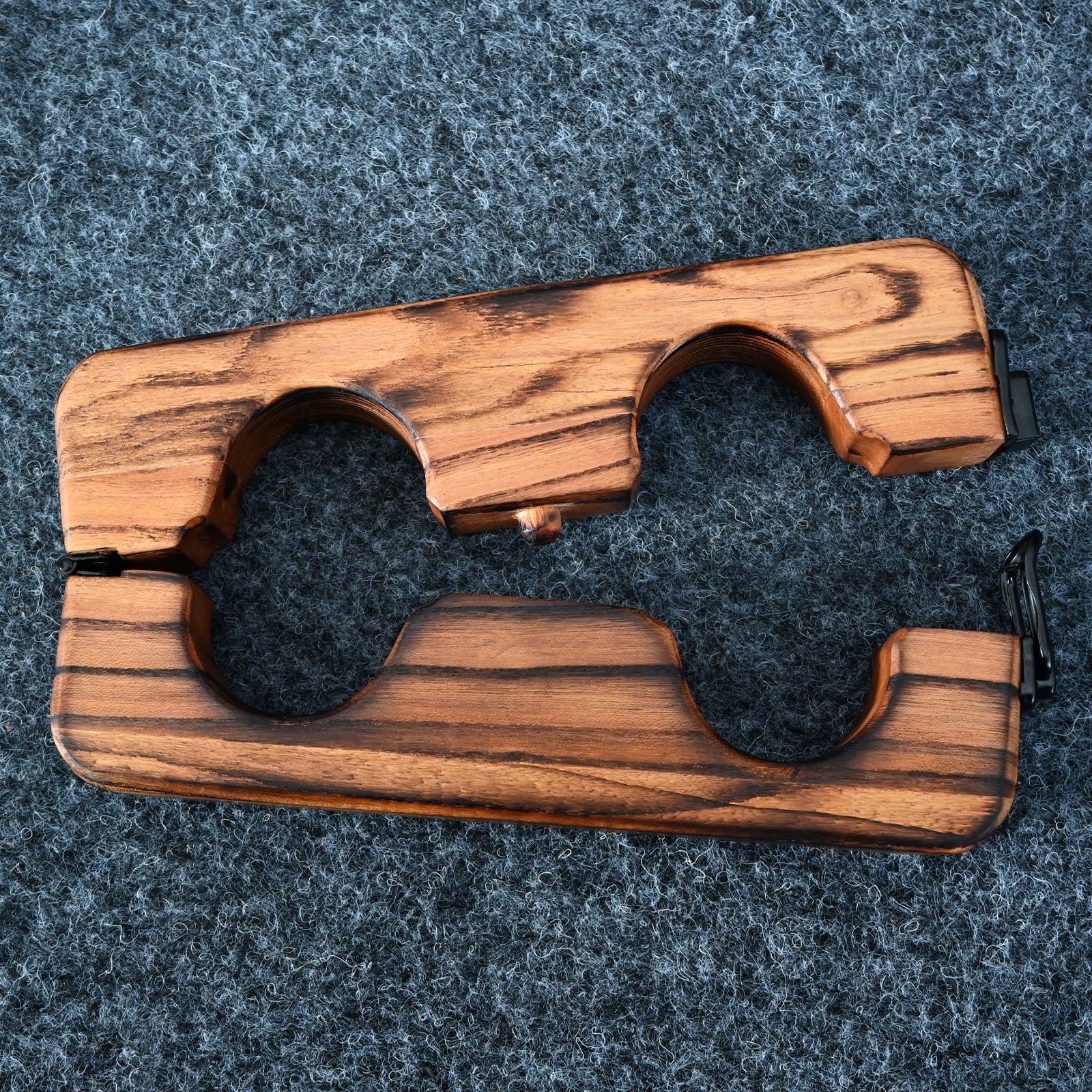 Ships from the USA! Fetdom Elm Wood Wrist and Ankle Cuffs