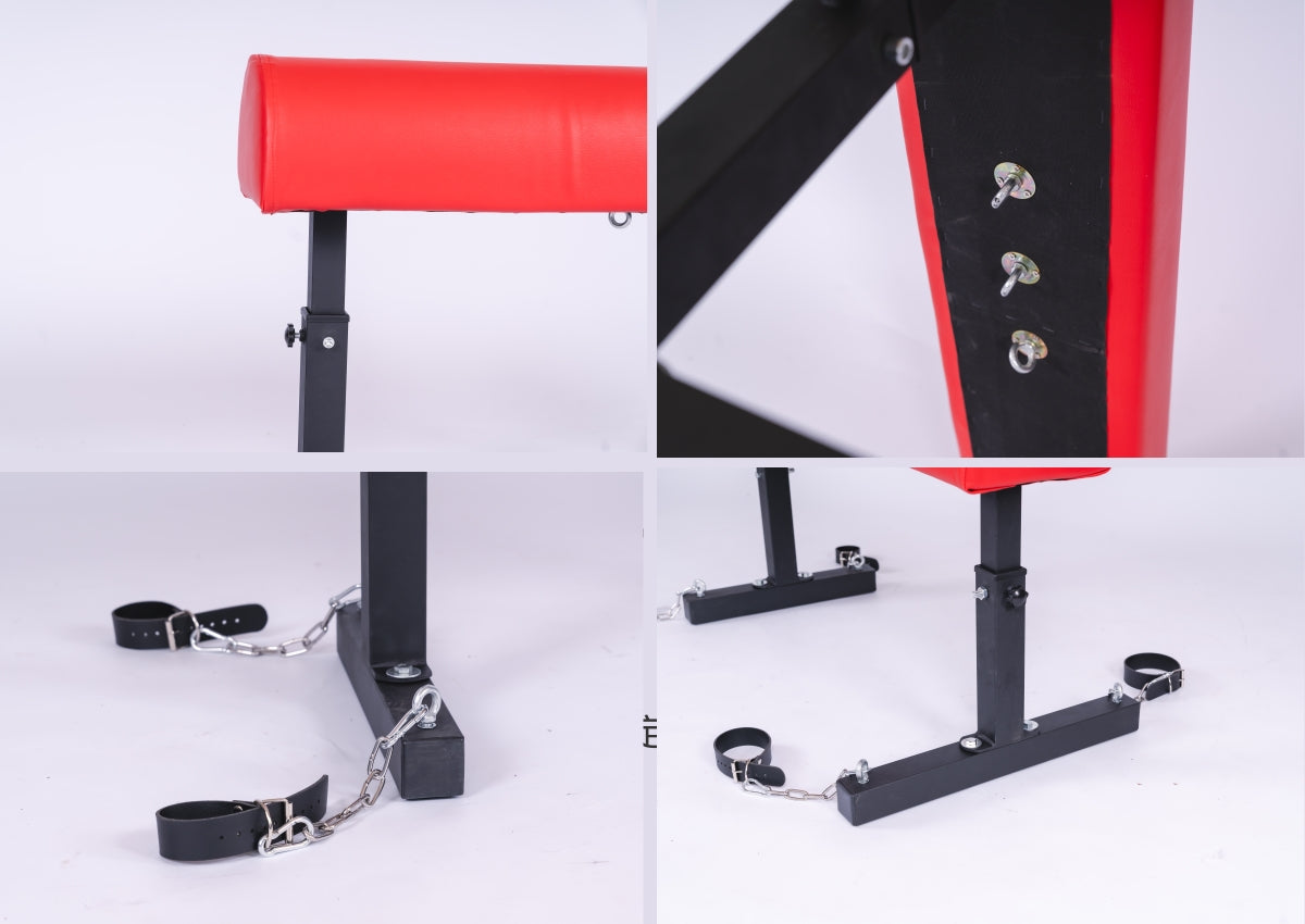 Ships from the USA! Fetdom Red Trojan Horse BDSM Spanking Bench