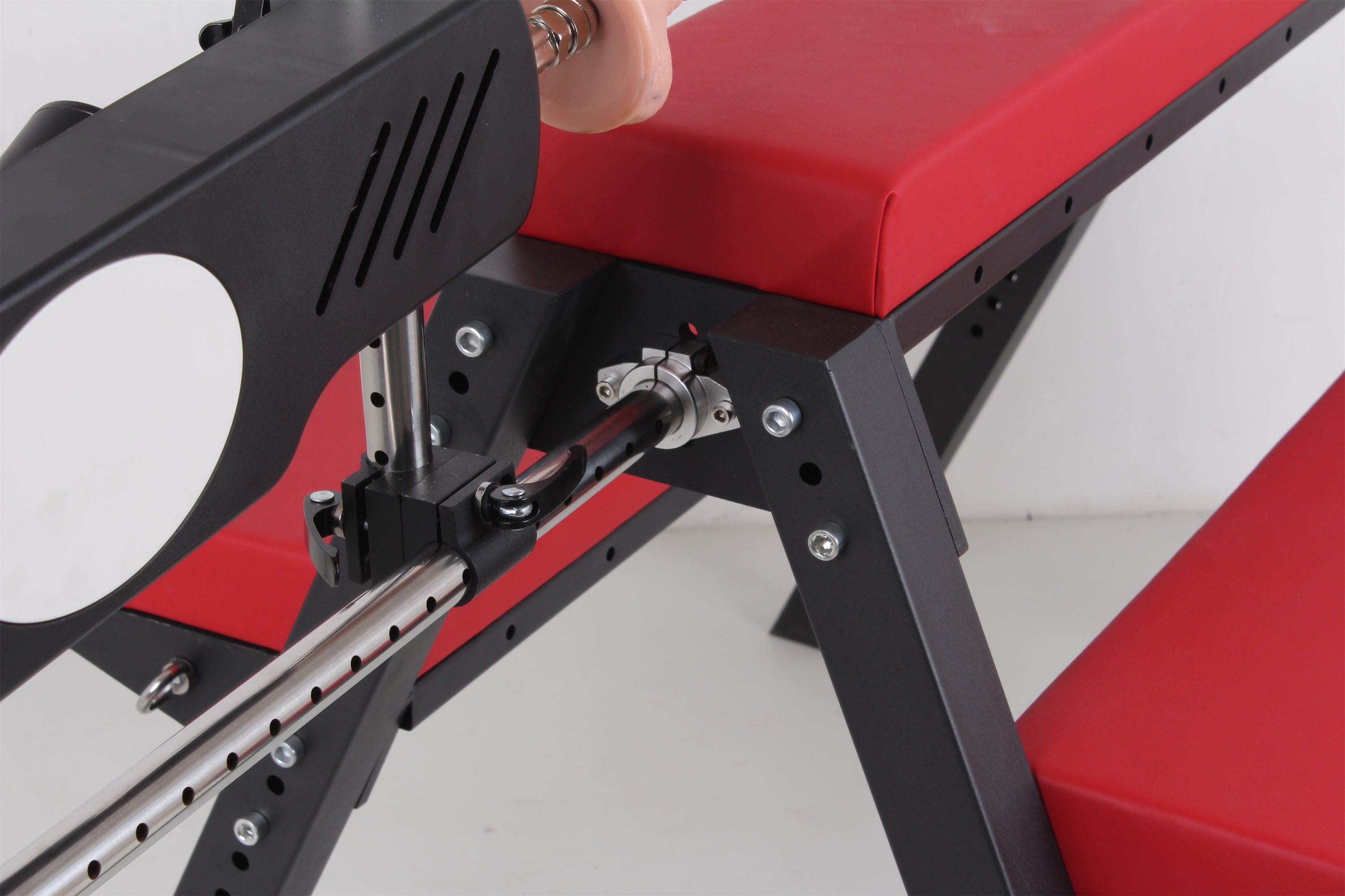 Fetdom Bondage Restraint Horse Captivity Bench Versatile BDSM Dungeon Furniture