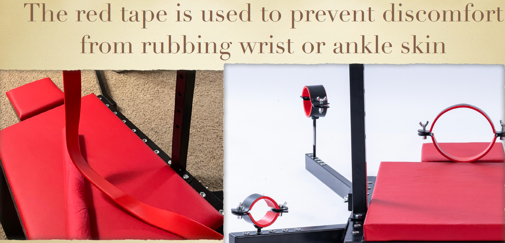 Ships from the USA! Fetdom Super Portable BDSM Restraint Bench