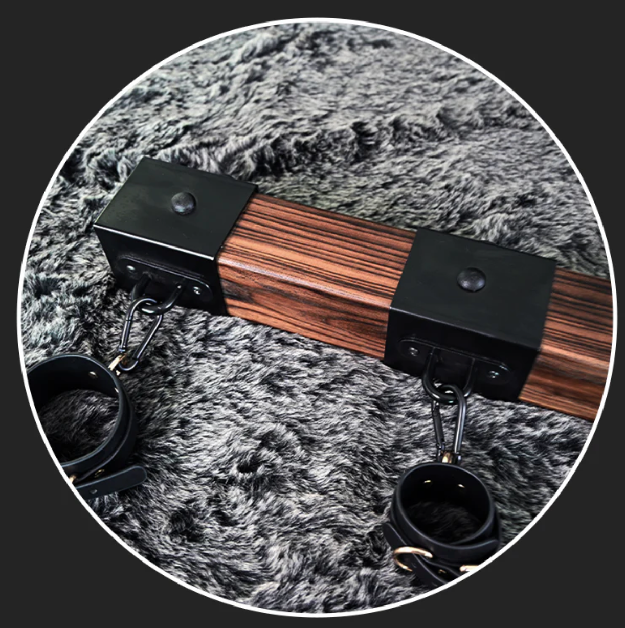 Ships from the USA! Fetdom Elm Wood Multi Function Restrain Bar