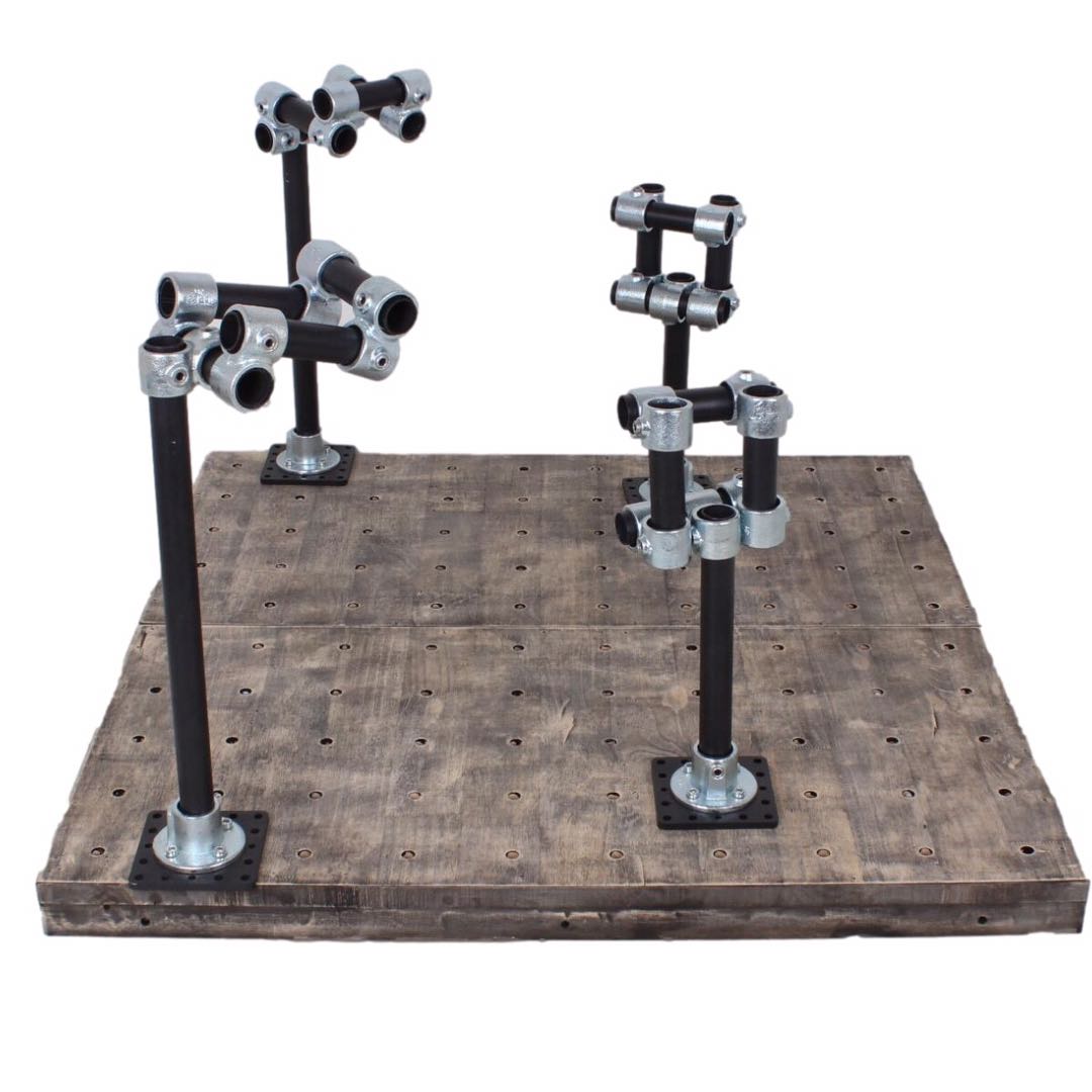 Ships From the USA! Steel Interlocking BDSM Restraints, Device Bondage, Infinite Variations