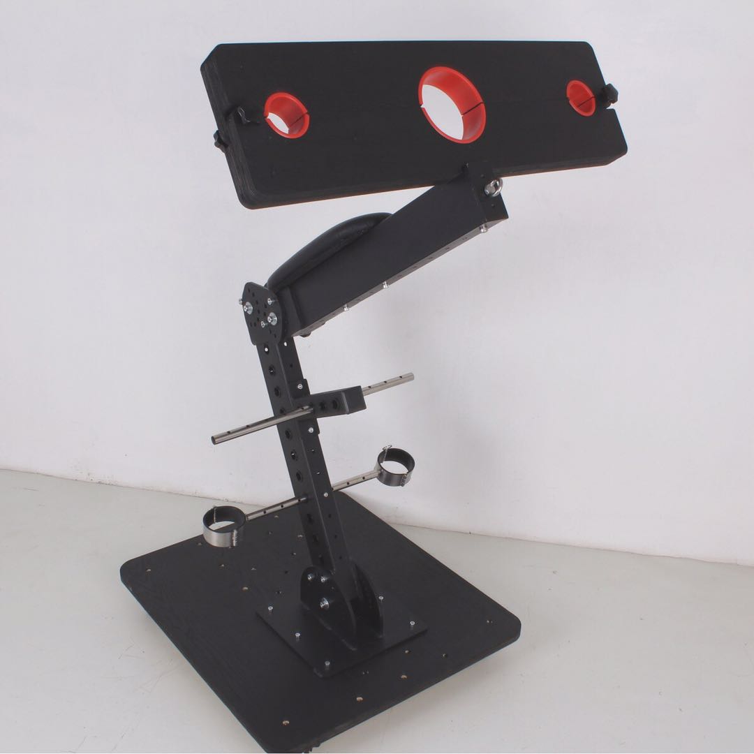 Ships from the USA! Multi Position Floating Stockade Pillory on Wheels BDSM Furniture Punishment Display