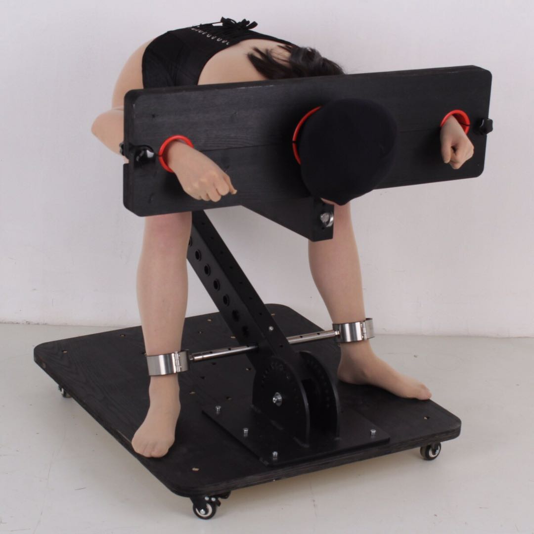 Ships from the USA! Multi Position Floating Stockade Pillory on Wheels BDSM Furniture Punishment Display
