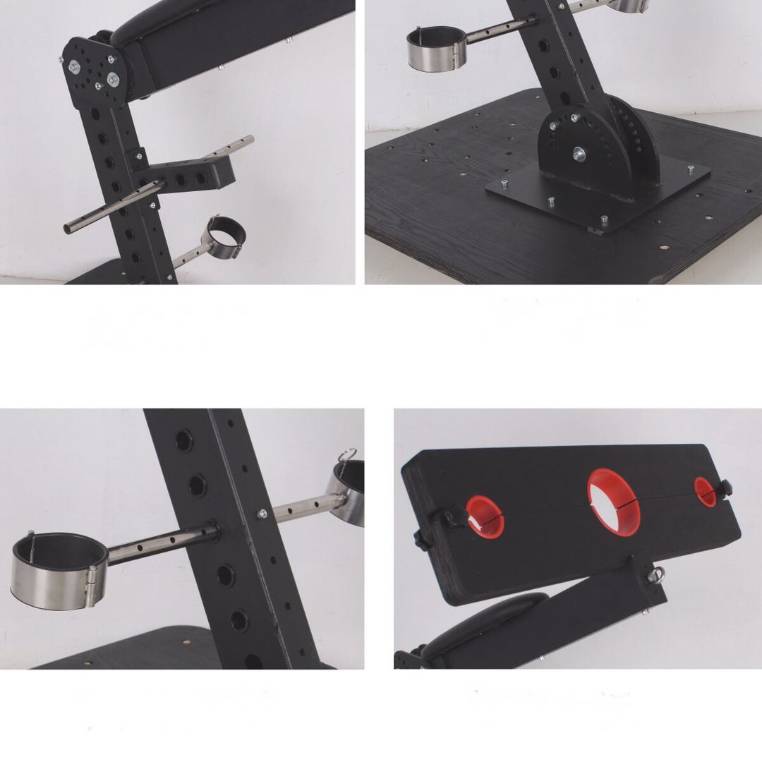 Ships from the USA! Multi Position Floating Stockade Pillory on Wheels BDSM Furniture Punishment Display