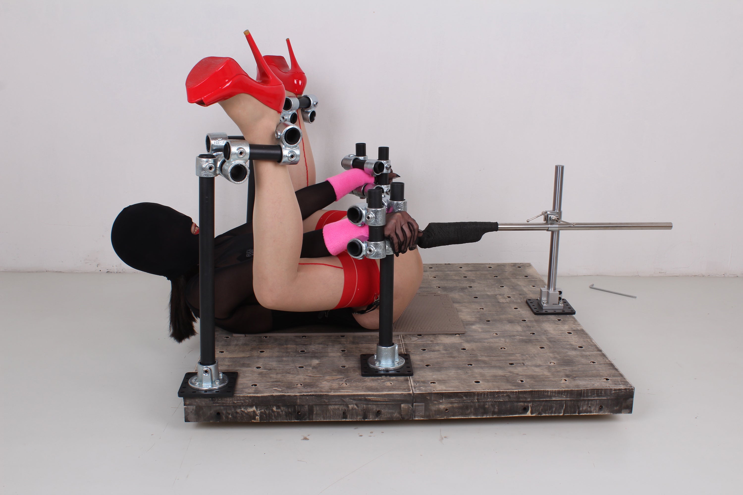 Ships From the USA! Steel Interlocking BDSM Restraints, Device Bondage, Infinite Variations