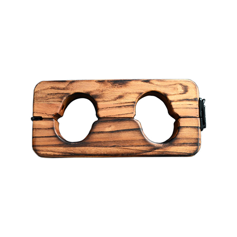Ships from the USA! Fetdom Elm Wood Wrist and Ankle Cuffs