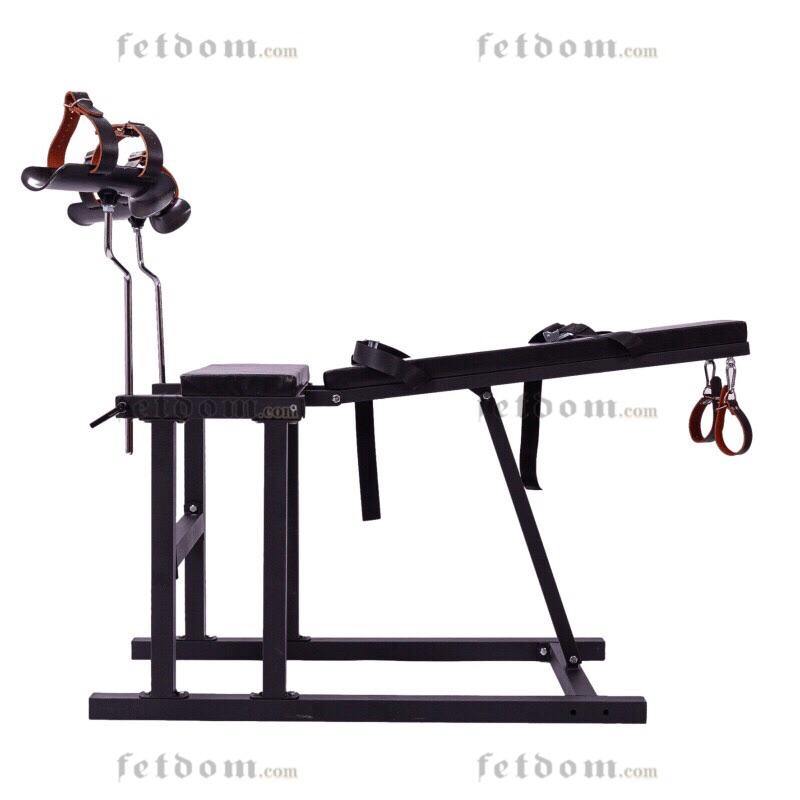 BDSM gyno chair; sex chair; bondage chair; chair with stir-ups; BDSM furniture - FETDOM