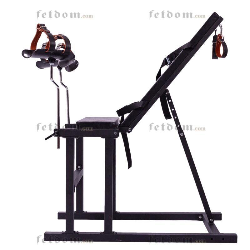 BDSM gyno chair; sex chair; bondage chair; chair with stir-ups; BDSM furniture - FETDOM