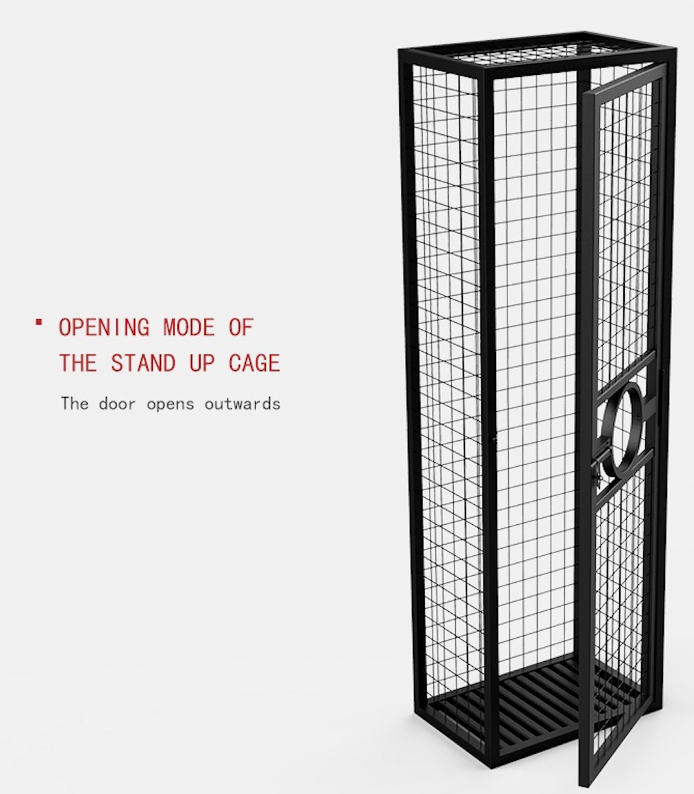 Sleeping cage, Stand up cage, BDSM sex cage, bondage cage, sex toy - FETDOM