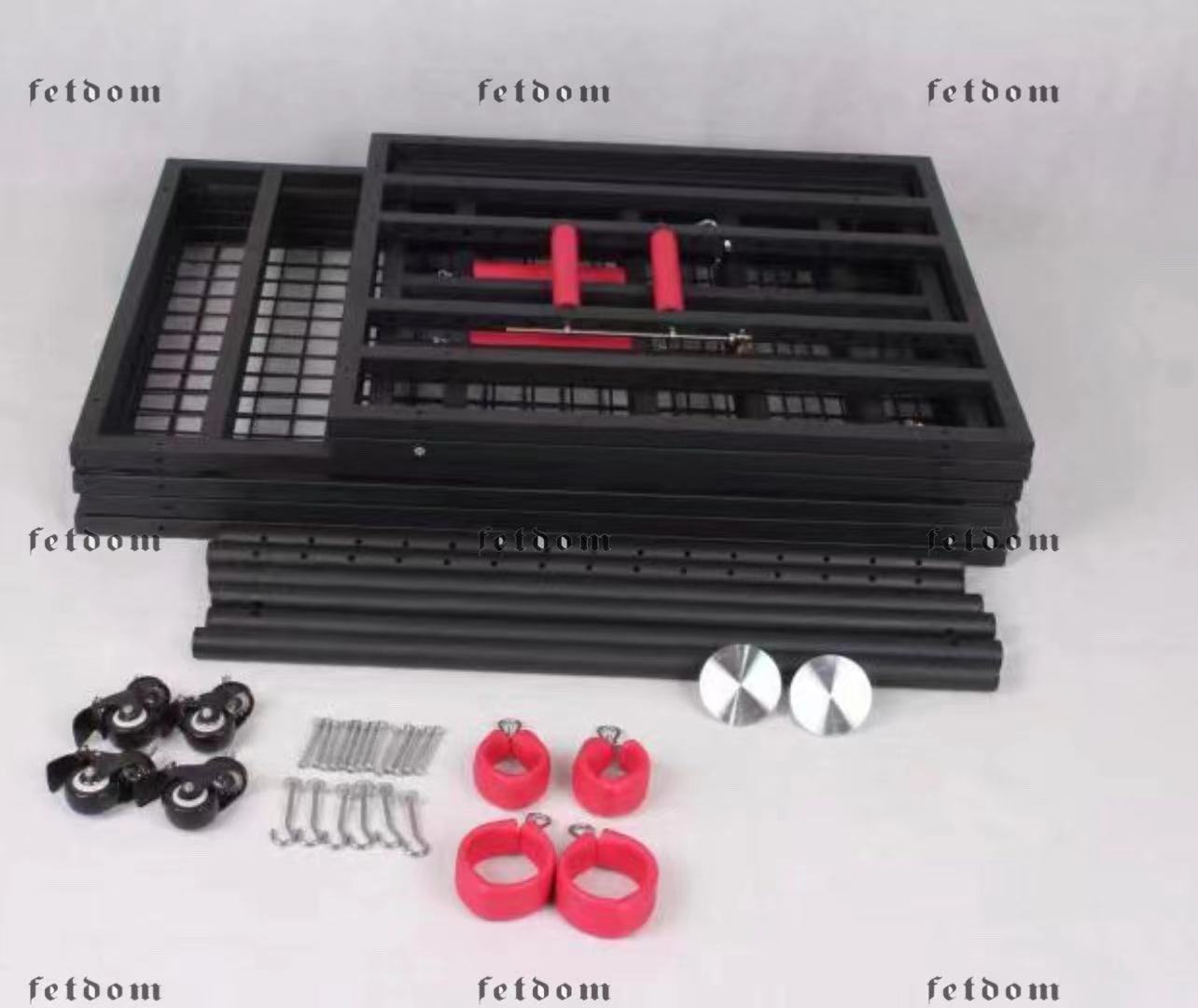 Ships from the USA! Fetdom BDSM sex cage on wheels/ BDSM cage, bondage cage, dungeon cage, humiliation, pet play