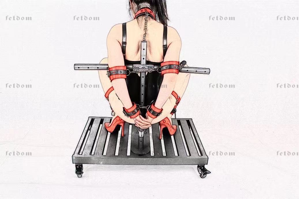 Ships from the USA! BDSM Hogtie Stand for Sub Punishment