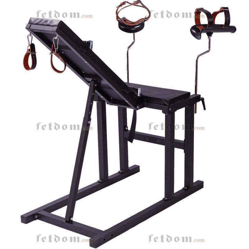 BDSM gyno chair; sex chair; bondage chair; chair with stir-ups; BDSM furniture - FETDOM