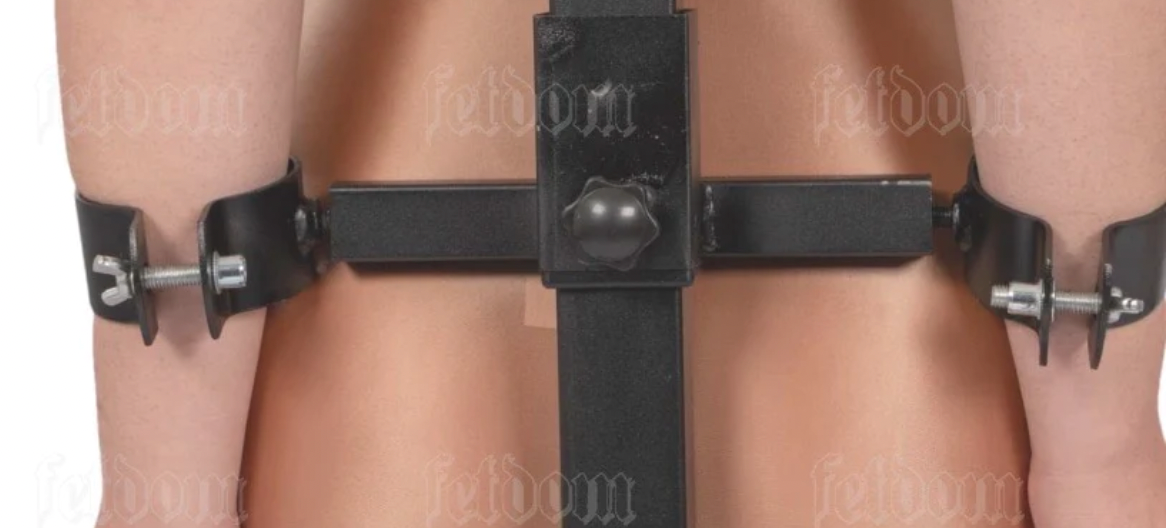 Ships from the USA! Forced Orgasm Tower Metal Restraints, Simple Cross, Fetdom